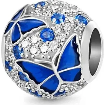 Přívěsek Stříbrný přívěsek motýl vážka tulipán | přívěsek, šperk - B3883