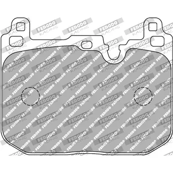 Brzdová destička Výkonné brzdové destičky FERODO FCP4611H BMW 1 (F20), 1 (F21) 2 F22, F87