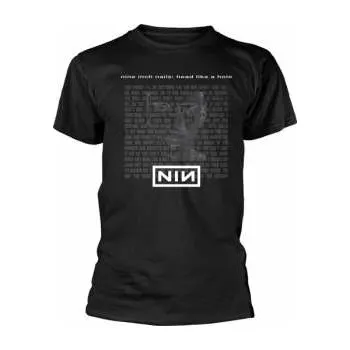 Pánská móda Merch Nine Inch Nails: Tričko Head Like A Hole L 2020