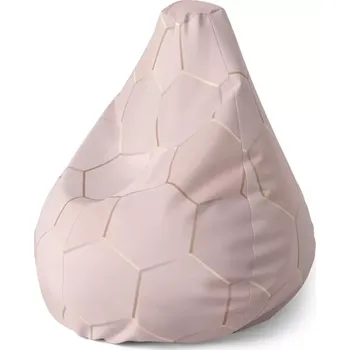 Sedací pytel Sablio Sedací vak Pear Rose gold - 70 x 95 x 15 cm