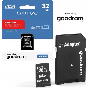 Paměťová karta Paměťová karta SDHC Goodram 32 GB