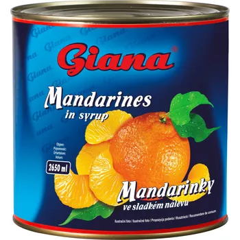 CZ distribuce Giana Mandarinky 2,6 kg