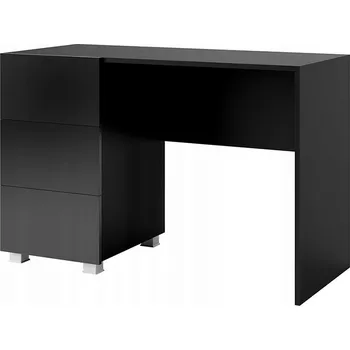 Psací stůl Obdélníkový psací stůl Veneti 110 x 50 x 77 cm černý