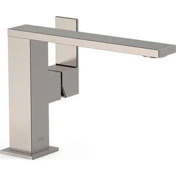 Vodovodní baterie Stojánková umyvadlová baterie Tres Cuadro Exclusive stříbrná