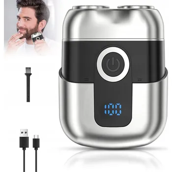 Holicí strojek MINI HOLICÍ STROJEK PRO MUŽE S LED DISPLEJEM, USB NABÍJENÍ