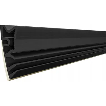 Těsnění do okna a dveří Těsnění těsnění pro okna dřevěná, dvoukomorové, černá KD-6 15 m