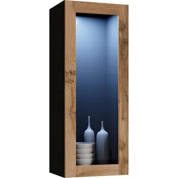 Komoda Skříňka černá matná 90 x 35 x 32 cm Veneti