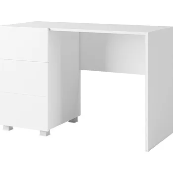 Psací stůl Obdélníkový psací stůl Veneti 110 x 50 x 77 cm bílý