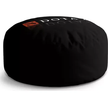 Taburet Sablio Taburet Circle DOTA 2 Černá: 38x48 cm