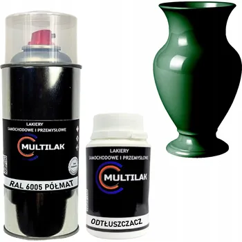 Barva ve spreji Lak ve spreji na vázy RAL 6005 POLOMAT