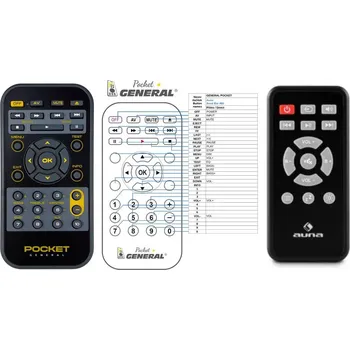 Dálkový ovladač General AUNA Areal Bar 460 - náhradní dálkový ovladač