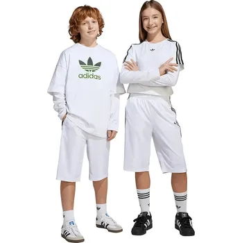Chlapecké kraťasy Dětské kraťasy adidas Originals HZ3586 bílá 00X, vel. 146