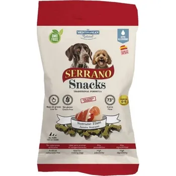 Pamlsek pro psa Mediterranean Serrano Snack 100g – Serrano šunka pro psy