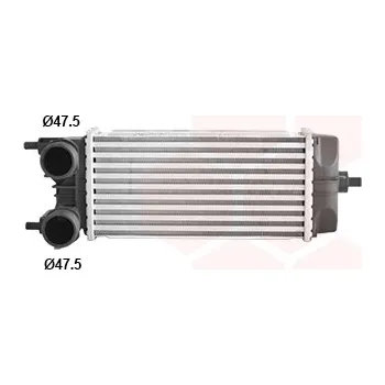 Motor automobilu Chladič turba VAN WEZEL 18004688