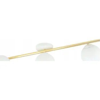 Emibig SPLENDI 3 WH OPAL Stropní Stropní Svítidlo / stropní svítidlo Ocel a sklo, bílá barva