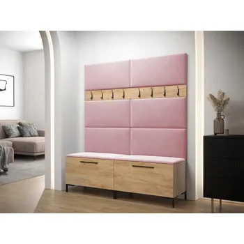 Šatní skříň Šatní skříň Veneti ANDORA 168 x 196 x 46 cm, odstíny hnědé