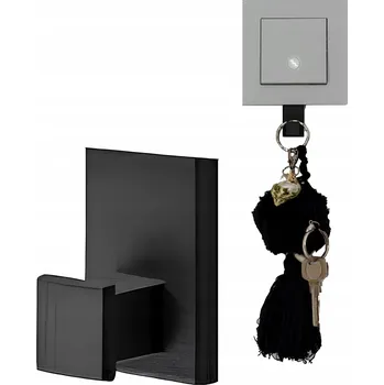 Věšák Závěs na rámy Line Černý matný Simon 55