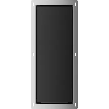 Šatní skříň BALNEO SKŘÍŇKA POD OMÍTKU NA WC ŠTĚTKU LEVÁ ČERNÉ SKLO