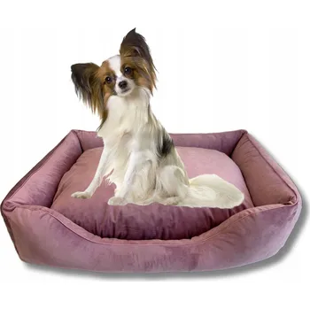 Pelíšek pro psa Pelíšek pro psa z veluru, se zipem a vyjímatelnými vložkami, 75x55 cm