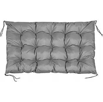 Podsedák Polštář zahradní 120x80 cm na sedák lavice palety voděodolná šedá