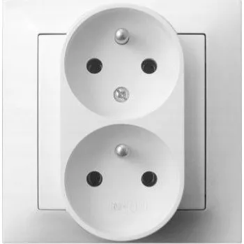 Elektrická zásuvka Ospel Elektrická Zásuvka zásuvka bílá