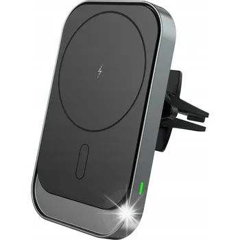 SILNÝ A ODOLNÝ DRŽÁK DO AUTA S BEZDRÁTOVOU INDUKČNÍ NABÍJEČKOU QI PRO MAGSAFE