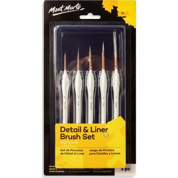 Příslušenství k vrtačce Sada Štětců na detail Mont Marte