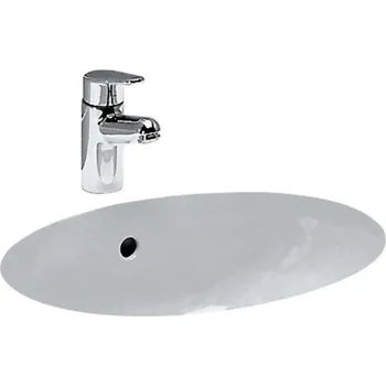 Laufen - Birova Vestavné umyvadlo 53x41 cm, s přepadem, bílá H8111910000001