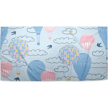 Osuška Sablio Ručník Horkovzdušné barevné balóny - 50x100 cm