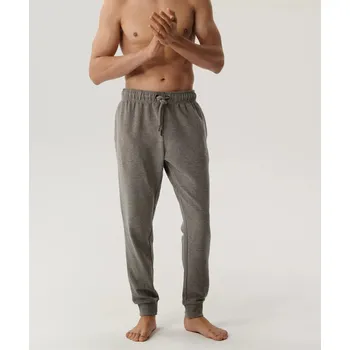 Pánské tepláky Atlantic- sportovní střih, tmavě melanžově šedá S i384_16753539