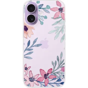 Pouzdro na mobilní telefon Odolné silikonové pouzdro iSaprio - Leaves and Flowers - iPhone 17