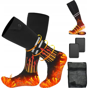 Pánské oblečení Vyhřívané Ponožky elektrické termální návleky zimní ohřívače nohou