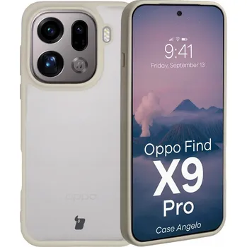 Pouzdro na mobilní telefon Zadní Kryt Bizon pro Oppo Find X9 Pro béžová