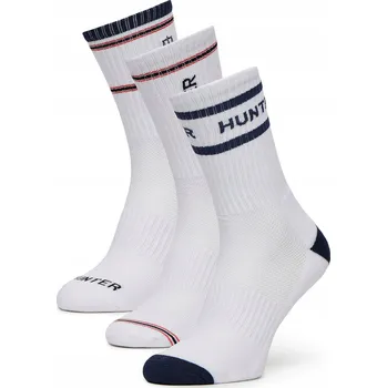 Pánské ponožky Hunter Ponožky AS_HUNTER_02W_SS25 ( bílá velikost 39-42