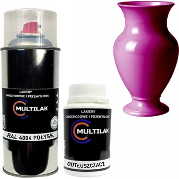 Barva ve spreji Lak ve spreji na vázy RAL 4004 LESK