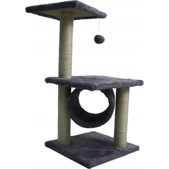 Škrabadlo nízké Care Life černé 61 - 100 cm 3 úrovně