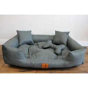 Pelíšek pro psa Pelíšek pelíšek pro psa , voděodolná, 100x80 grafit PERRO