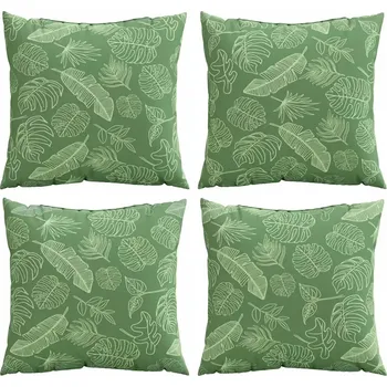 Prostěradlo Sada polštářů 4 kusy Multikolor 40x40 cm