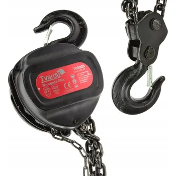 zvedák ŘETĚZOVÝ ZVEDÁK Z LEGIRROVANÉ OCELI 3T ZDVIH AŽ 3M T00003