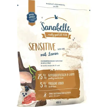 Krmivo pro psa Sanabelle Adult Sensitive s jehněčím masem 400g