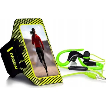 Pouzdro na mobilní telefon Univerzální modrý držák/pouzdro na ruku Webski