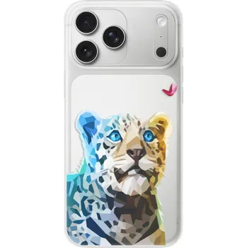 Pouzdro na mobilní telefon Odolné silikonové pouzdro iSaprio - Leopard With Butterfly - iPhone 17 Pro Max