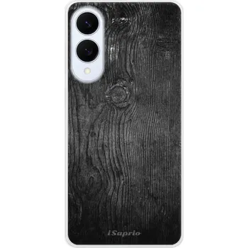 Pouzdro na mobilní telefon Odolné silikonové pouzdro iSaprio - Black Wood 13 - Samsung Galaxy S25 Edge