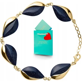 Náramek Káhirská noc náramek zlatý pozlacený šperk stříbro 925