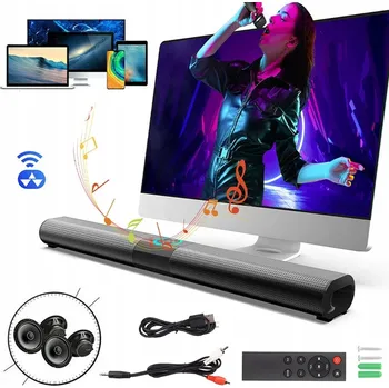 VÝKONNÝ SOUNDBAR BLUETOOTH REPRODUKTOR 5.0 USB HDMI K TELEVIZI TWS SADA SOUNDBAR