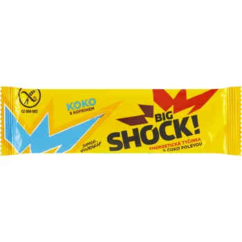 Čokoláda CZ distribuce BIG SHOCK! Original Tyčinka kokosová 55 g