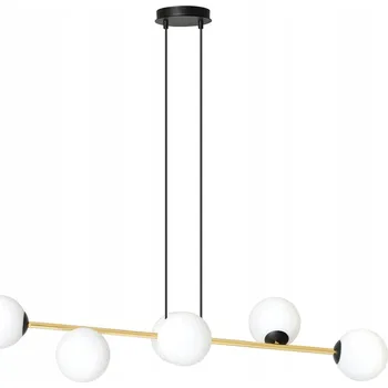 Závěsné svítidlo Emibig GRAVITY 6 BL OPAL - 6 světelných bodů E14