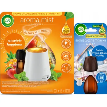 Osvěžovač vzduchu Air Wick Aromaterapeutická mlha Sada Štěstí + náplň Orchidej