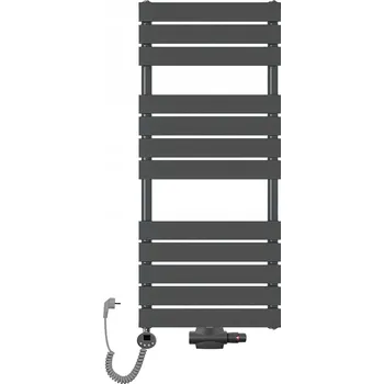 Radiátor Koupelnový radiátor vodní/elektrický Mila 1200x500 antracit žebříkový