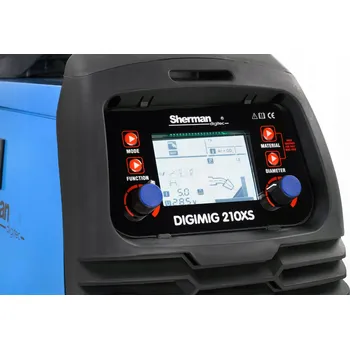 Svářečka Svářečka MIGOMAT SHERMAN DIGIMIG MIG 210XS SYNERGIE TIG MMA 3v1 200A